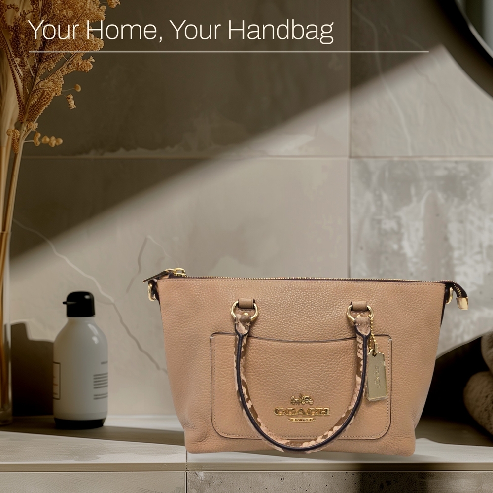 Coach Mini Emma Leather Satchel